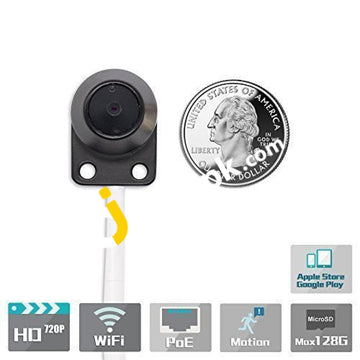 Titathink Tt520Pw 720P Hd Wireless Micro Hidden Pinhole Nanny Spy H.264 Network Ip Camera - Imported